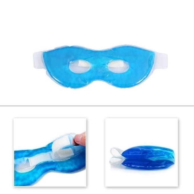 Masque relaxant - ZERONE - Masque gel pour les yeux - Pour bébé - Réutilisable - Compresse chaud/froid