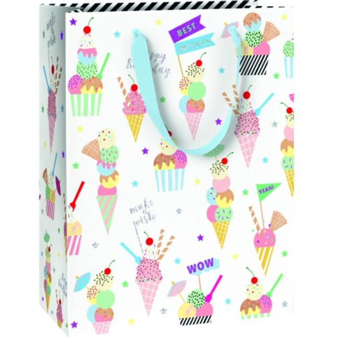 Stewo geschenktasje gelato, formaat 23 x 13 x 30 cm