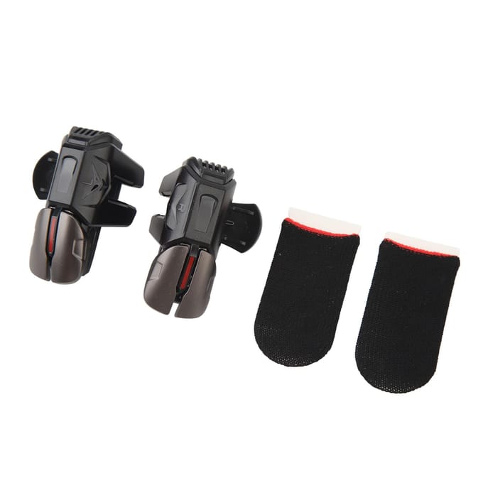 Mobiele Game Controller Trigger Hoge Gevoeligheid Plug and Play Gamepad Joystick voor Smartphone black