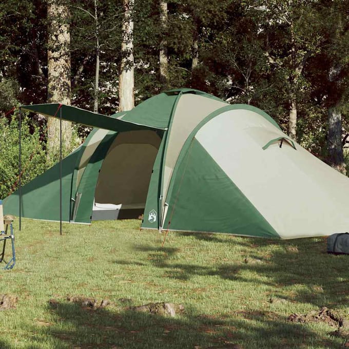 vidaXL - Koepeltent - 6-persoons - waterdicht - groen