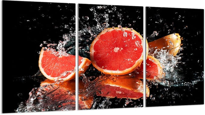 TMK ArtDeko - Snijplank - Glazen Beschermplaat - 3x 30x52 cm - Hartglas
