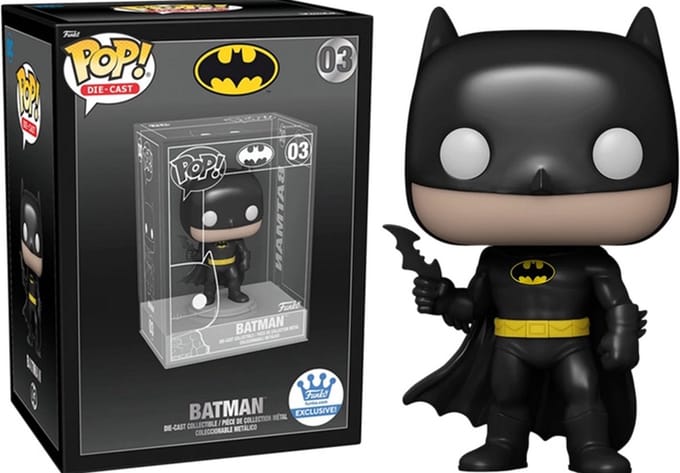 Funko POP! DC Comics Batman #03 Die-Cast Figure Exclusive