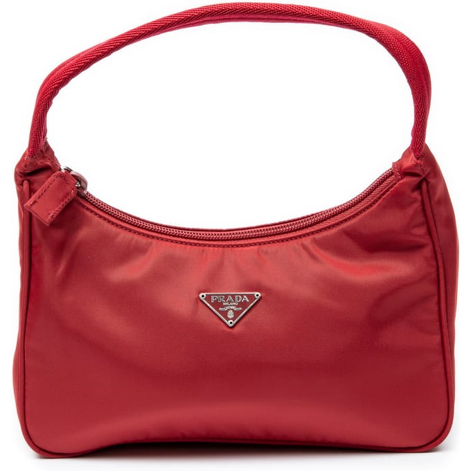 Vintage Mini Zip Hobo   schoudertas