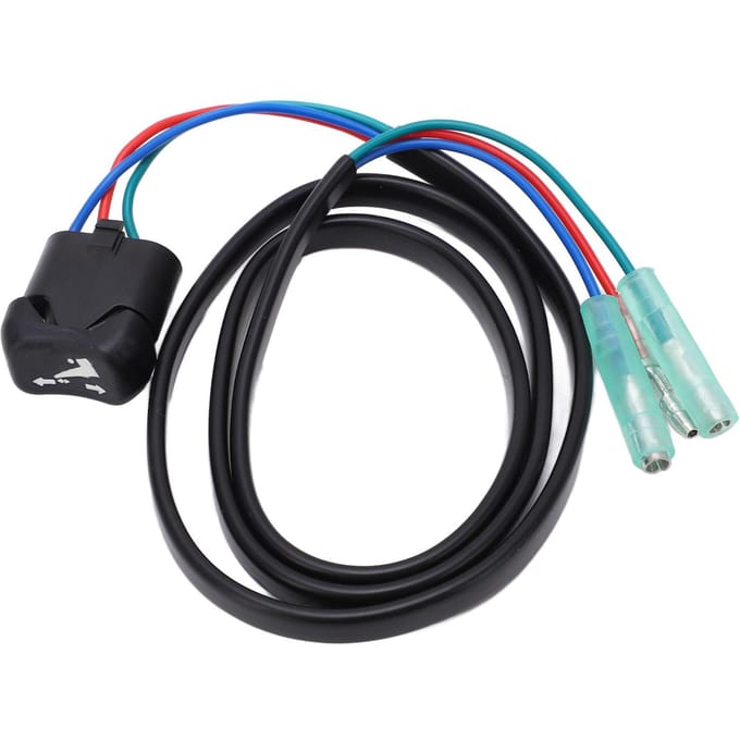 Trim- en Tilt-schakelaar 37850 90J00 ABS Vervanging voor Suzuki Buitenboordmotor Afstandsbedieningskast black