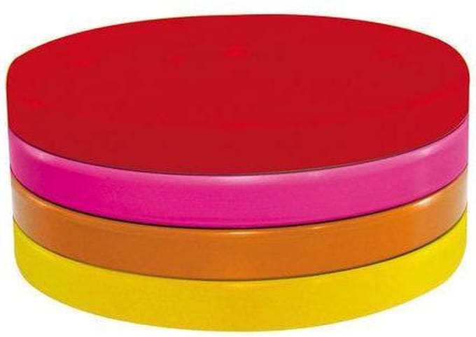 Zak!Designs Onderzetter - Voor Glas - Pop - Set van 4 stuks