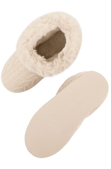 Hunkemöller Pantoffel Saar Wit