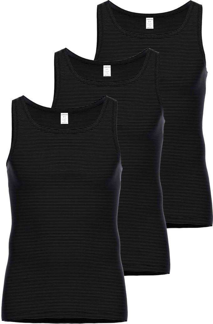 AMMANN Onderhemd Jeans Unterhemden 3P Set van 3
