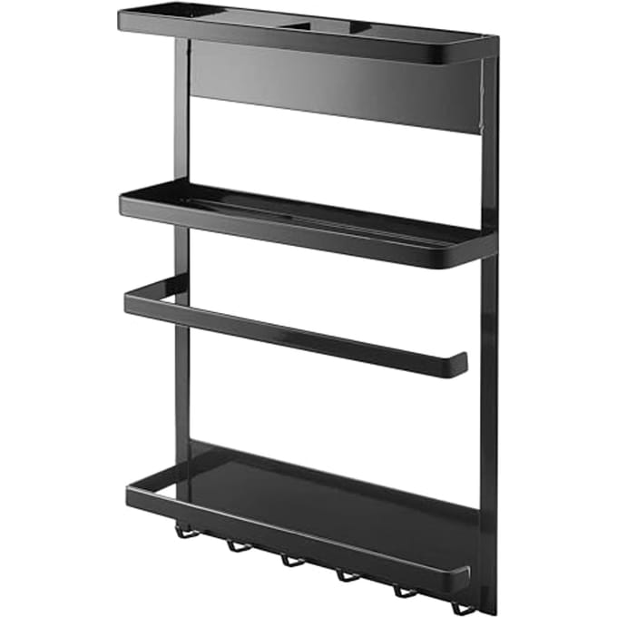 Yamazaki Magnetisch Keukenrekje Koelkast - Tower - Zwart
