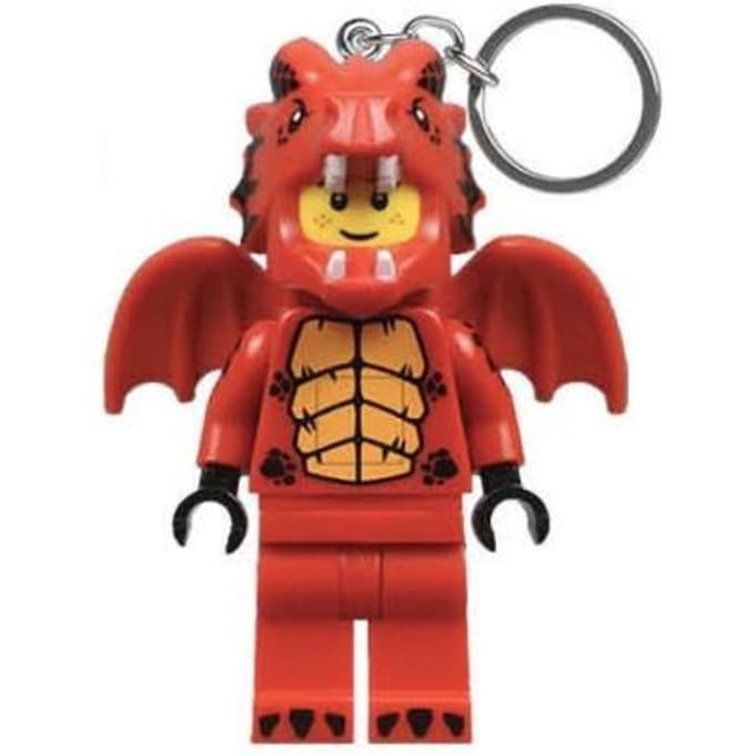 Euromic LEGO® Minifigures LED Light Keychain Dragon Suit Guy