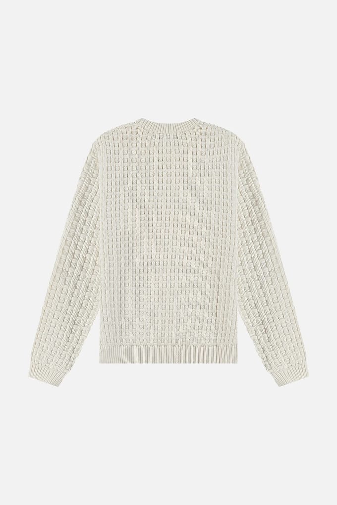 In Gold We Trust Unisex The Knot Two Off-white Taglia: S | Maglioni a maglia Outlet | Unisex | Bianco