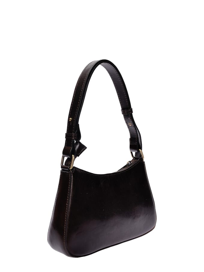 Isabella Rhea Bordeauxrood Rundleer Tas