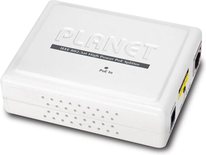 PLANET POE-162S network splitter Wit Power over Ethernet (PoE)