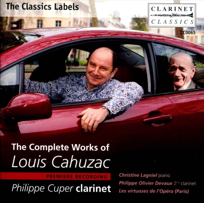 Philippe Cuper, Christine Lagniel, Philippe-Olivier Devaux, Les Virtuoses de L’Opéra - The Complete Works of Louis Cahuzac (CD)