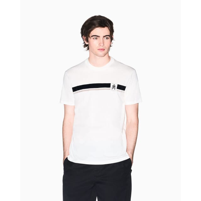 Armani Exchange XM001792 t-shirt gebroken wit / offwhite, S