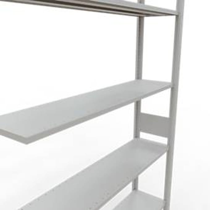 SCHULTE Lagertechnik - Stapelaanbouw met lengtebout - 3000x1300x300 mm, type 150 kg