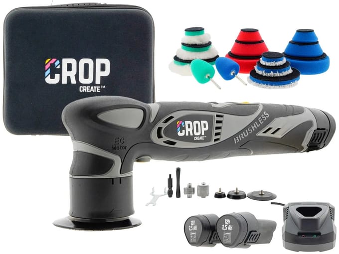CROP Apex NanoX Mini Accu Polijstmachine Set