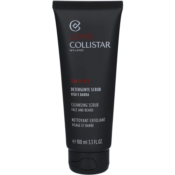 Collistar Uomo Face and Beard Cleansing Scrub - 100 ml