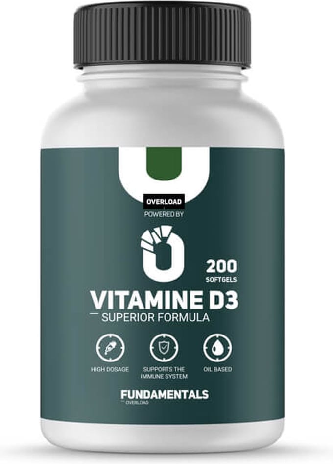 Fundamentals Vitamine D3 - Superieure vorm - 200 Softgels