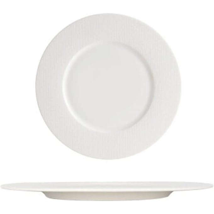 Bonna Dessertbord - Patch Neat - Porselein - 16 cm - set van 6