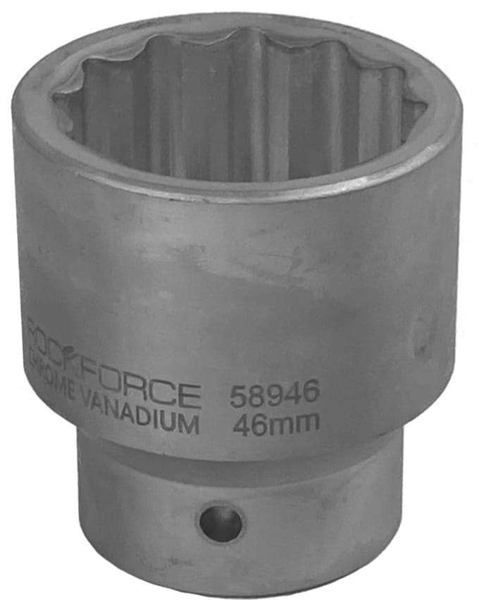 Rockforce RF-58946 - 12-kant Dop - 46mm - Chrom-Vanadium Staal