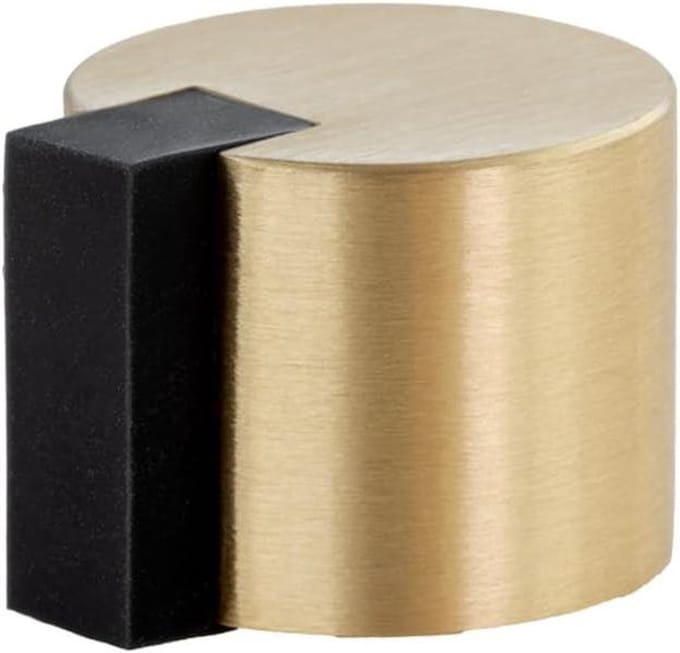 Deurstopper - Deurvanger - Voorkomt Deurschade - Zwaar Gevormd - 10 cm - Zilver
