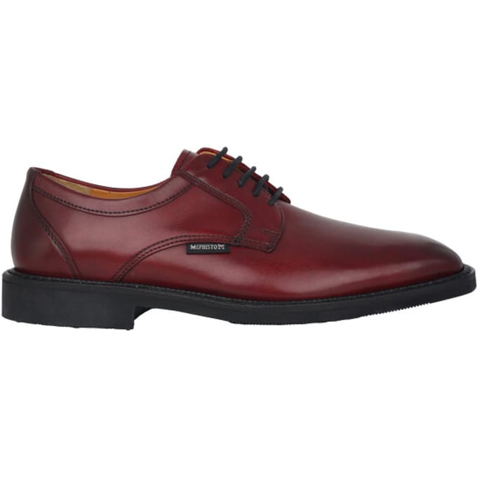 Mephisto Pedro - heren veterschoen - Rood - maat 40.5 (EU) 7 (UK)