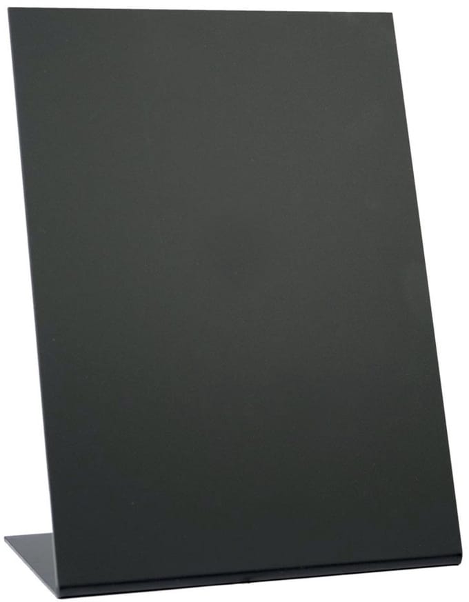 Deflecto krijtbord L-vorm ft A4