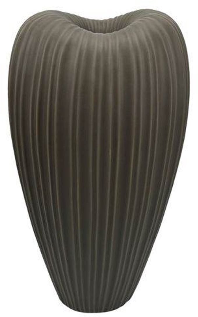 Fugurato vaas 9041 | 25,5x19,5x51 cm grijs