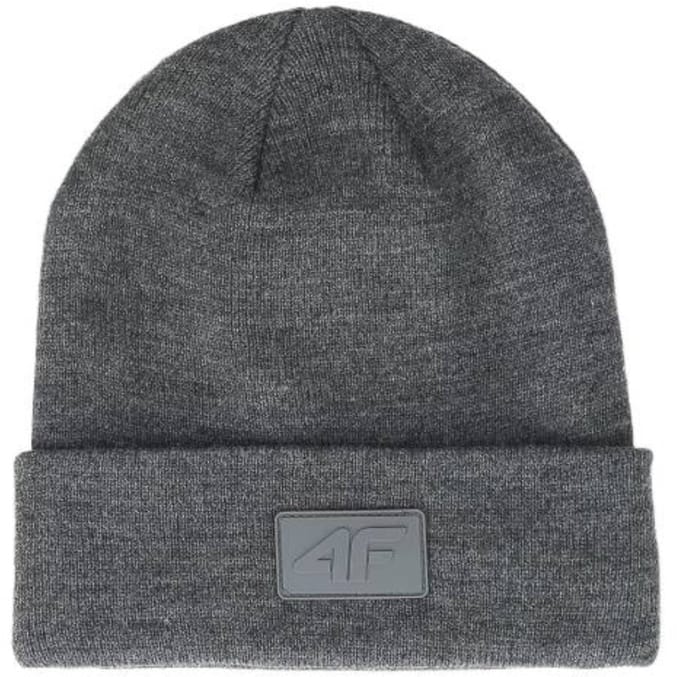 Unisex Winter Beanie 4F U433 Donkergrijs - Eén Maat