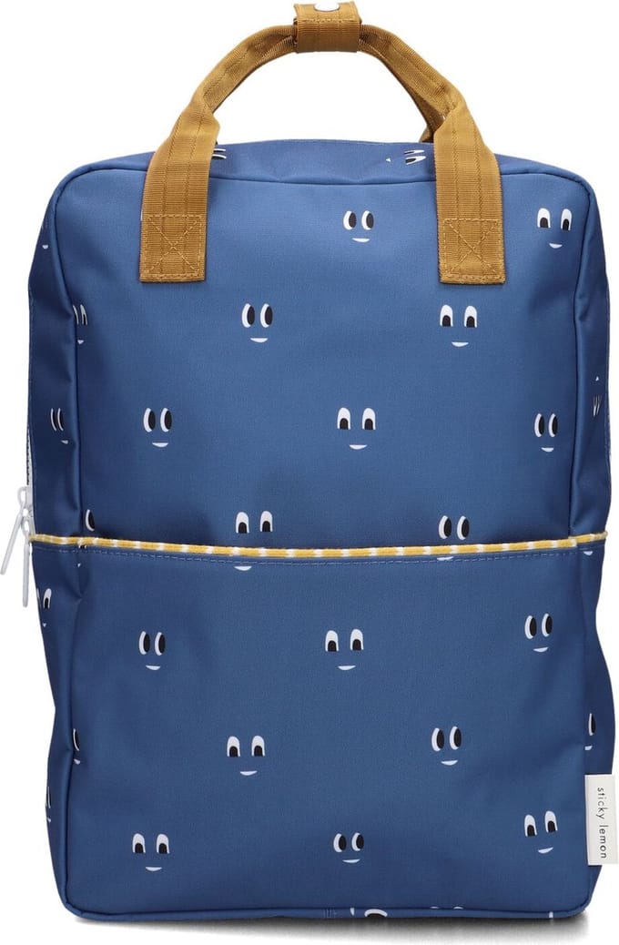 Sticky Lemon Backpack/Boekentas Special Edition - Better Together - Eyes - Boxing Blue