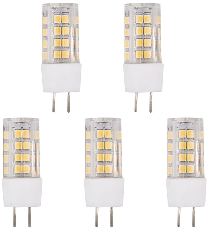 SPL GY6.35 LED Lamp 3.5W Dimbaar - Warm Wit - 380lm - LED T17 Buislamp - 5 Stuks