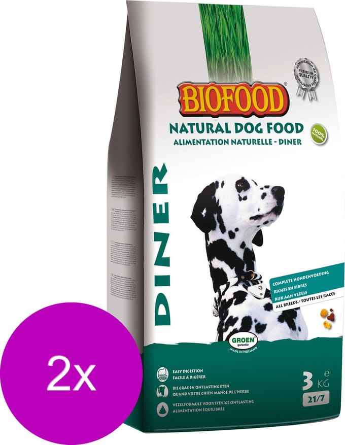Bf Diner - Hondenvoer - 2 x 3 kg