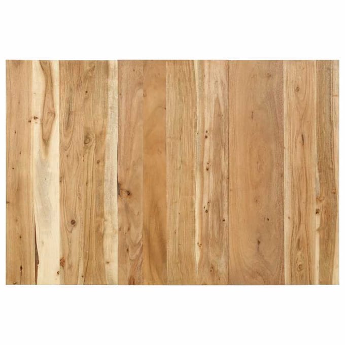 vidaXL - Hoofdbord - 120 - cm - massief - acaciahout