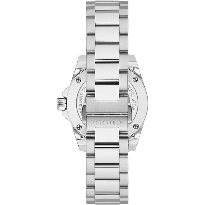 Gucci YA136403 Dive zwarte wijzerplaat dames horloge