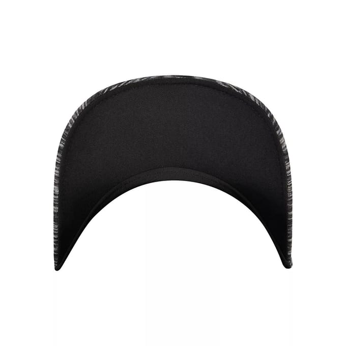 Flexfit Delta Unipanel Baseball Cap (Zwart gemêleerd)