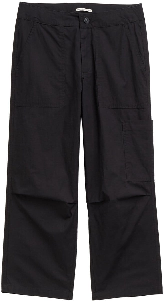 Tom Tailor - Baggy parachutebroek - Maat 128 - heavy black