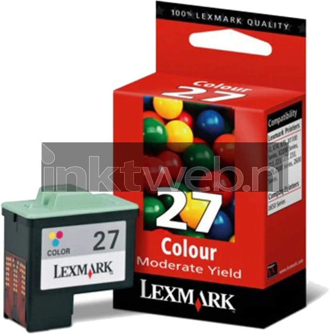 Lexmark 10N0227 Inktcartridge 3-kleuren