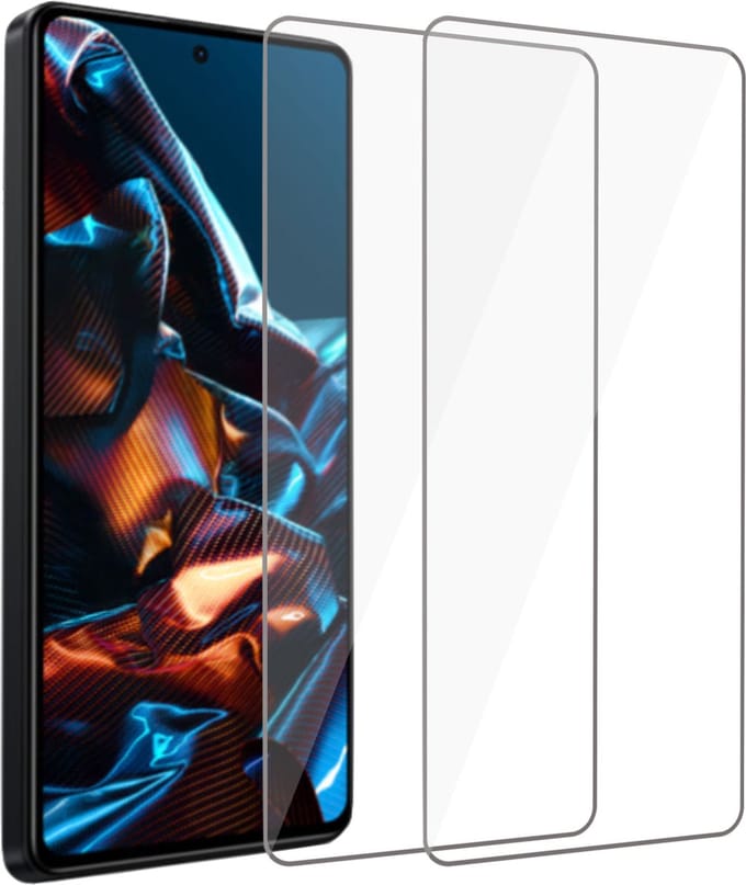 2x Geschikt voor Xiaomi Poco X5 Screenprotector - Geschikt voor Xiaomi Poco X5 Beschermglas Screen Protector 9H Glas