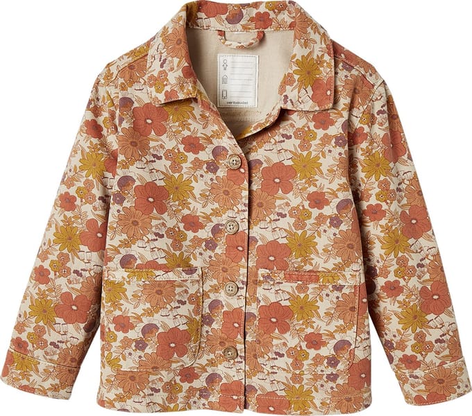 Vertbaudet Meisjesjack met bloemenprint