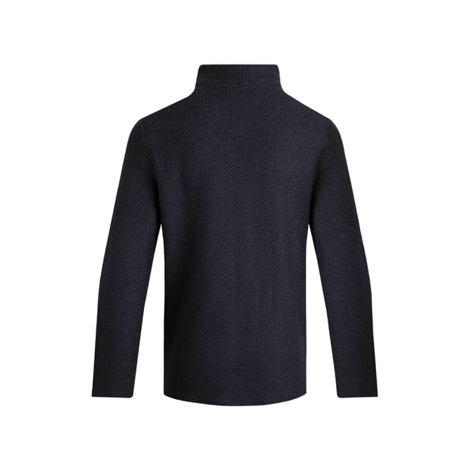 Weird Fish Heren Cruiser Macaroni Quarter Zip Pullover (Marine)