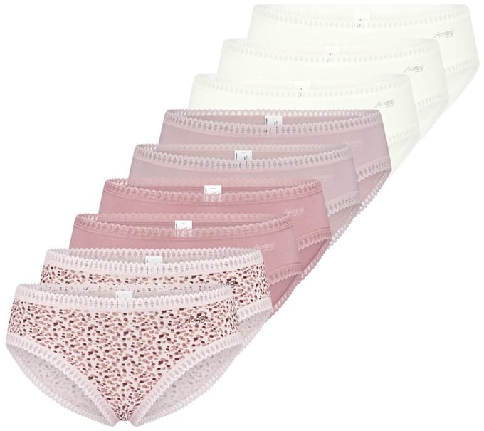 sloggi Dames hipster slip 9 pack GO Crush