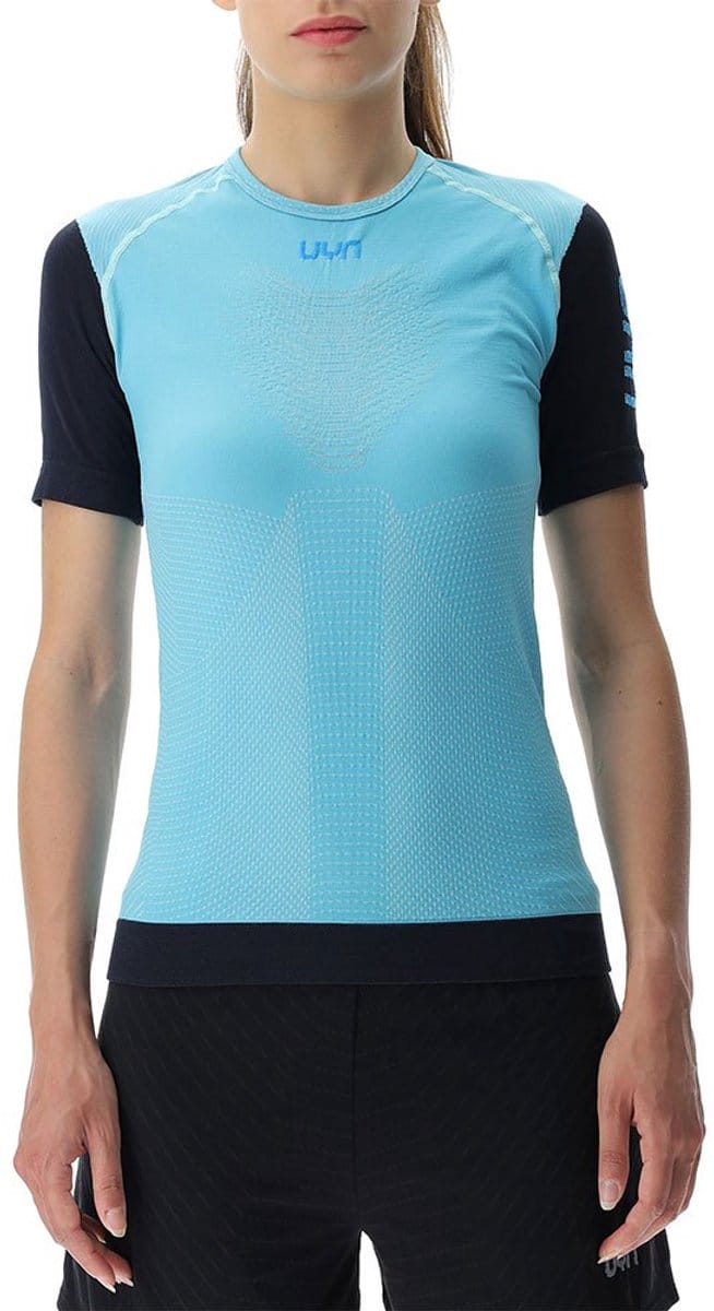 Uyn Running Pb42 T-shirt Met Korte Mouwen Blauw L Vrouw