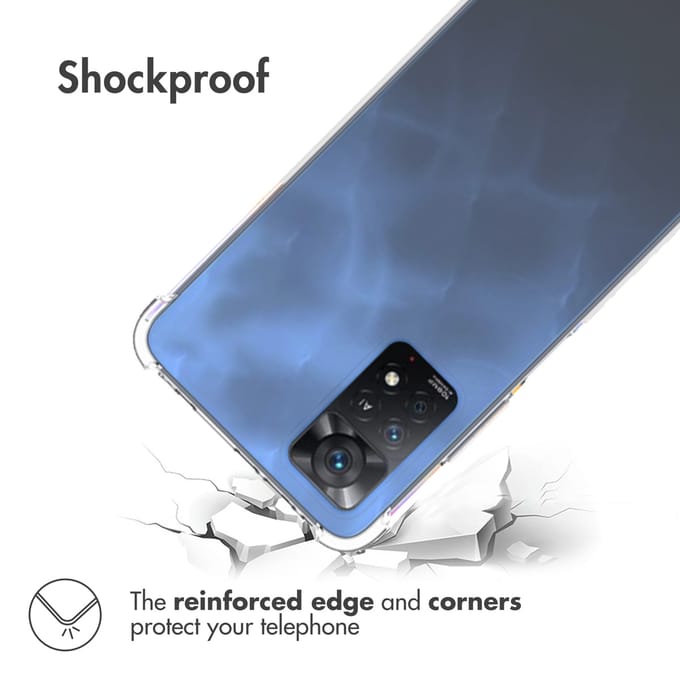 imoshion Hoesje - Geschikt voor Xiaomi Redmi Note 11 Pro - Shockproof Case - Transparant