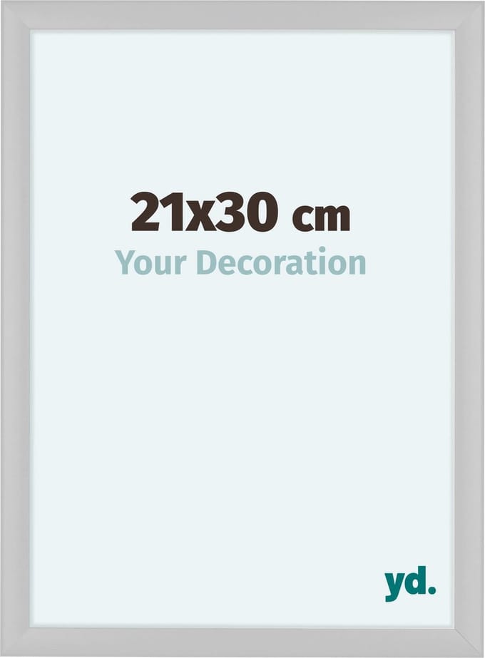 Your Decoration - Fotolijst 21x30 cm - MDF - Wit Hoogglans - Como