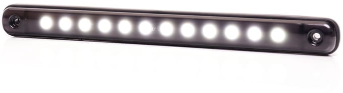 Markeringslicht - WAS - W276 Black - 9.4 - 23.8cm - Smoke - Wit - 12V-24V