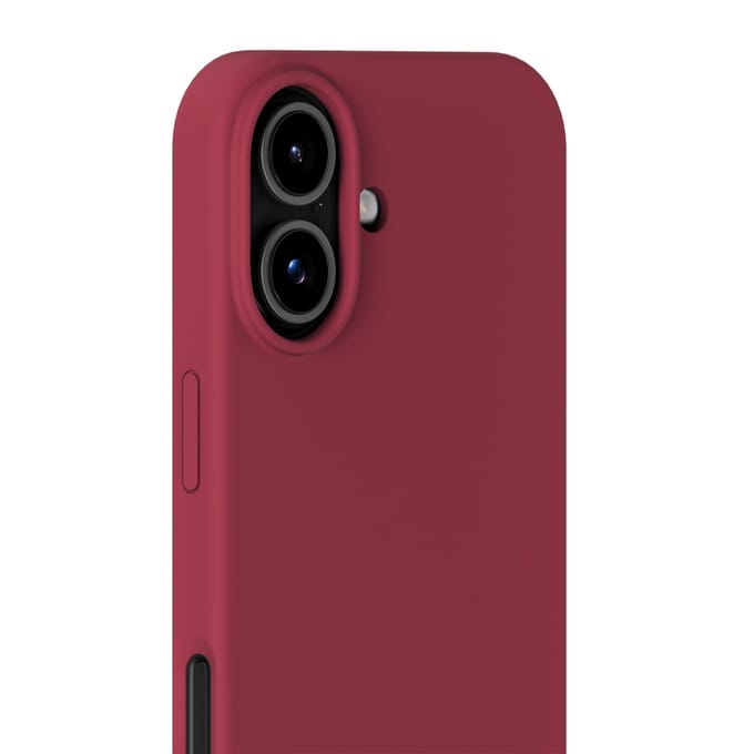 Holdit Silicone Case geschikt voor Apple iPhone 17 - Red Velvet