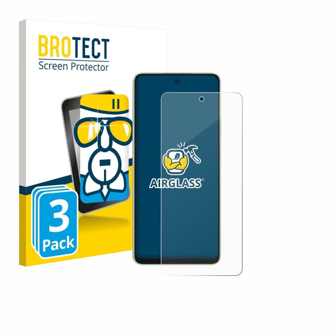Screenprotector 3 Stuks voor Oppo A5 Energy Beschermglas transparant
