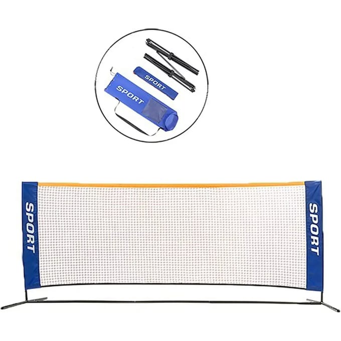 Minitennis/mini-pickleball metallic set