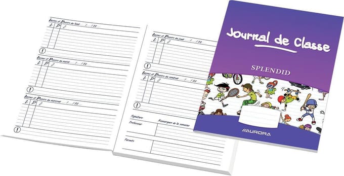 schoolagenda Franstalig, eeuwigdurend