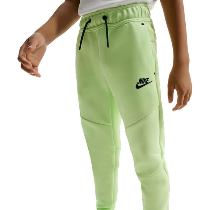 Nike Tech Fleece Broeken Kinder - Geel - Maat 122 - 128 CM